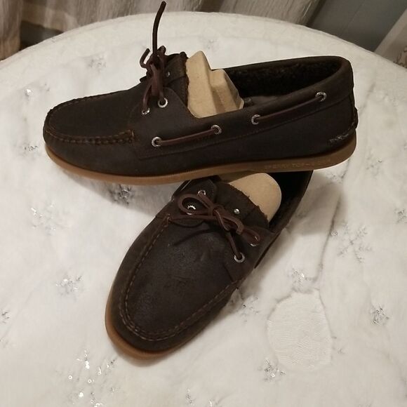 Men's Sperry, Authentic Original 2-Eye Cozy Boat Shoe new size 12 - Picture 10 of 14